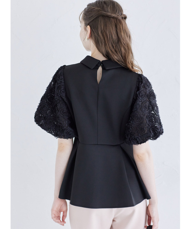 ワンダフルワールドヨーク切り替えギンガムブラウスセット （USED  