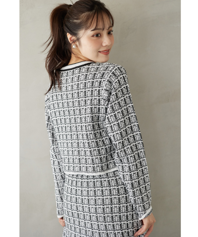美華さま専用☆ドッキングニットカーディガン sacai】定番ドッキングニットカーディガン｜【公式】ブランド