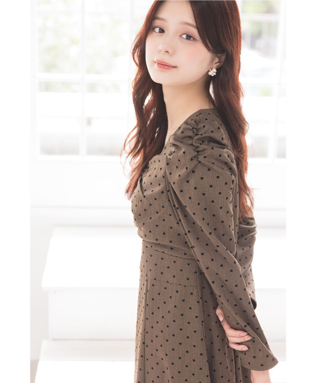 フロッキーハートドットワンピース
