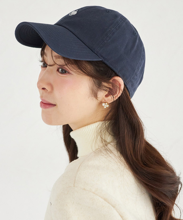 POLOセレクト】ロゴ刺繍入りキャップ