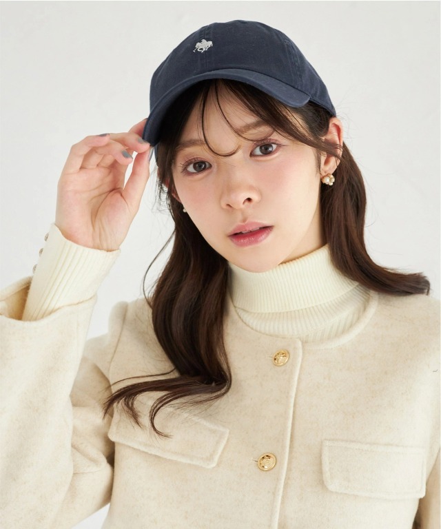 POLOセレクト】ロゴ刺繍入りキャップ