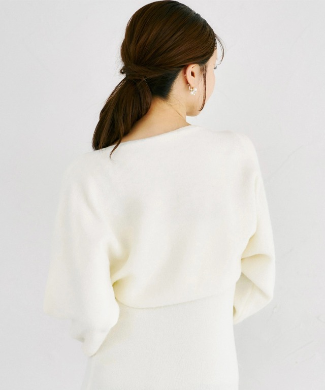 ビックリボンボレロ×キャミニットワンピースセット