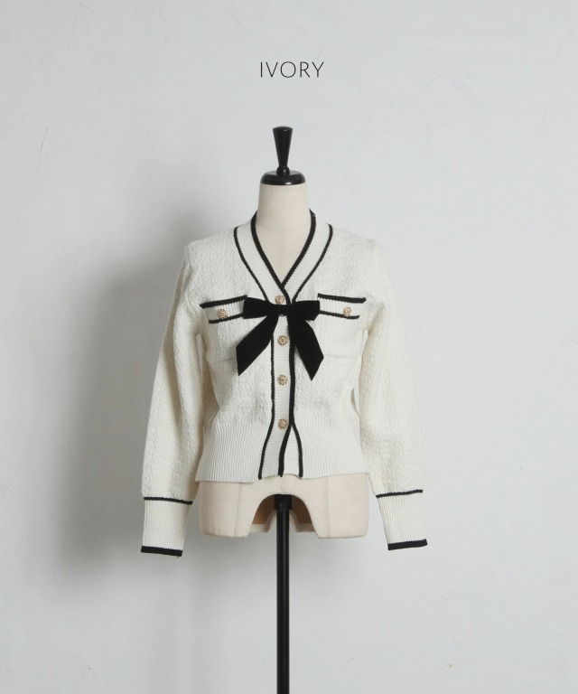 【タグ付き新品】TOCCA カーディガン リボン RIBBON BLOOM – TOCCA OFFICIAL SITE