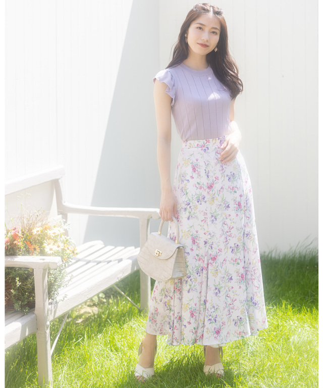 ルコック♡トリコロールカラーが映えるトップス&プリーツスコートのセットアップ❦ スプリングカラールーズロングコート – Darich (ダーリッチ)