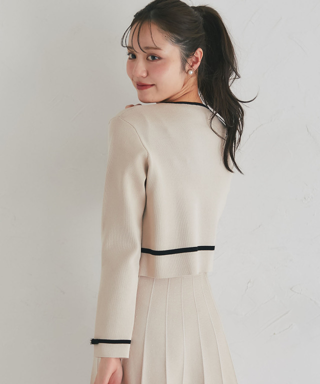 新品タグ付き☆TOCCA トッカ　ニットカーディガン　リボンベルト付き TOPS – Tagged 