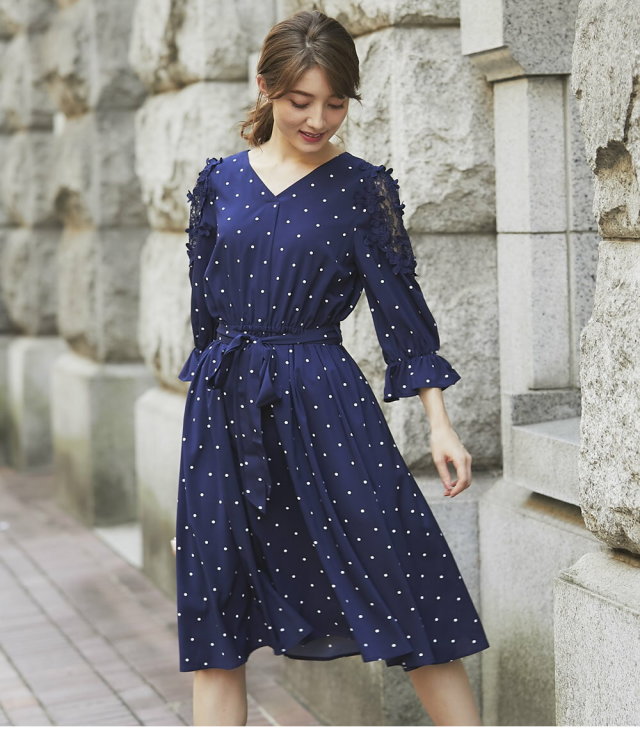 短納期 早者勝ち Tocca 花柄 ドット ワンピース クリアランスバーゲン 期間限定開催 Villa Saintantoine Com