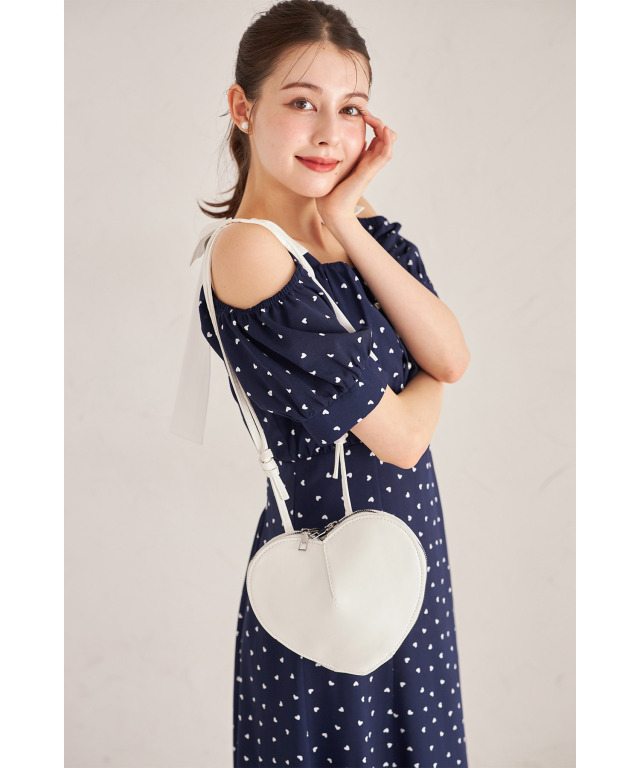 ハート型ポシェット