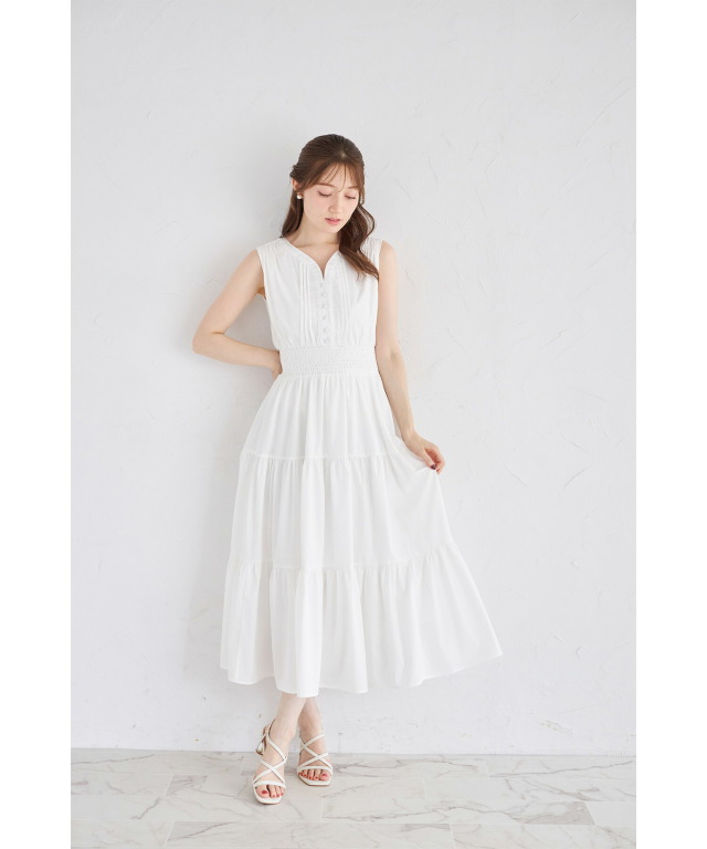 ALICE and the PIRATES / Historiaロングティアードワンピース 黒 Y-25  