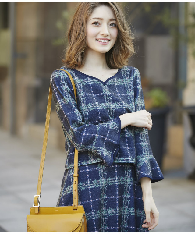 泉里香着用ファーコーディガン＊送料込 （秋カタログ公開！Stola  