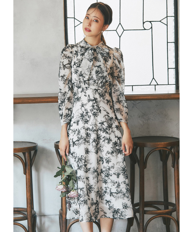 えりたわ様の専用出品 2ピースフリルボレロワンピース[品番：MKSW0059413]｜dazzlin