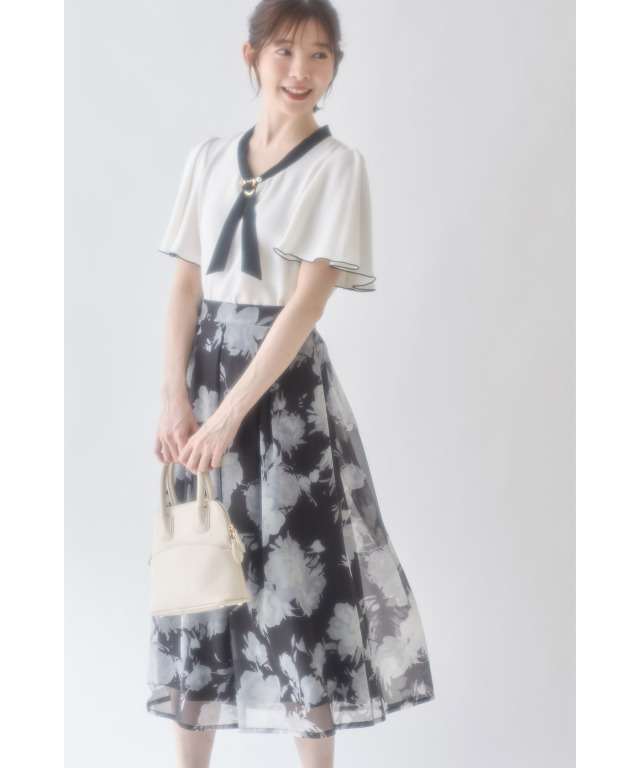 専用⭐️アンドエルシー　柘榴スカート AMBIDEX Store ○FISH ジャカード スカート(F クロ): l'atelier