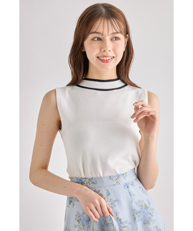 2WAYプルオーバー リカーモ チャコール 40825112891 代引不可 つい触りたくなる柔らか素材♪前後2WAY襟付きマシュマロ