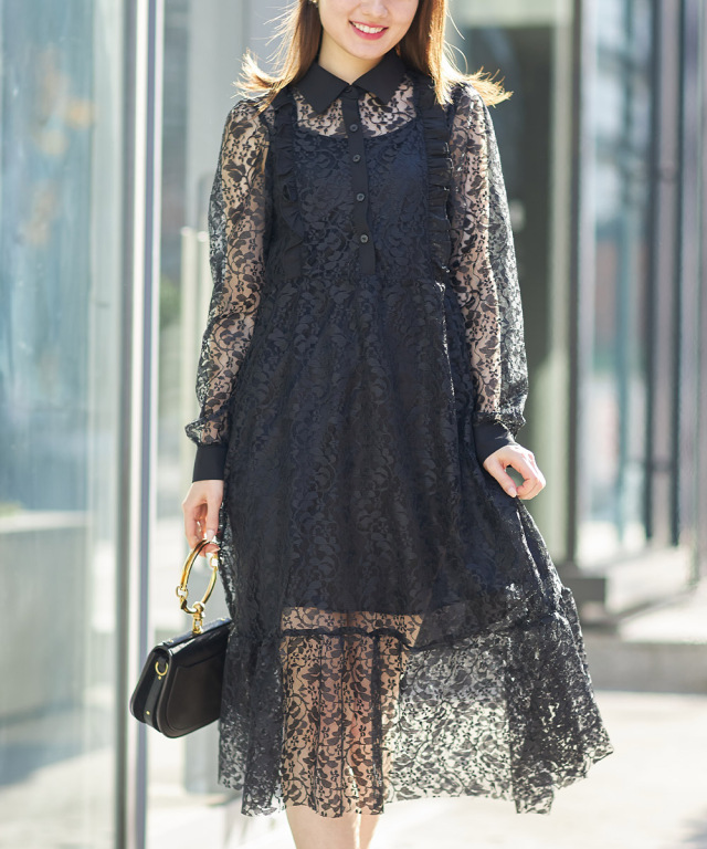 新品 BCBG ロングワンピース プリーツ ビーシービージーマックス  