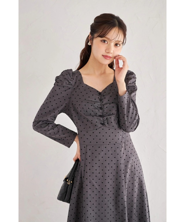 フロッキーハートドットワンピース