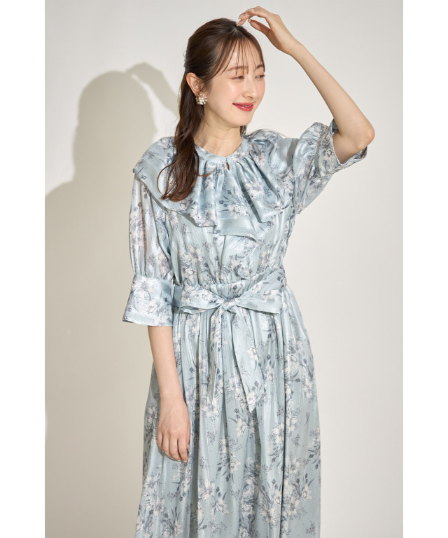 ★Hobbs London Coworth プレイフルフローラル 上質ワンピ★ Hobbs London(ホッブスロンドン) ワンピース(レディース) - 海外