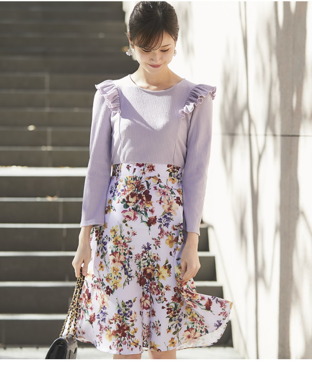 Sale 公式通販 Tocco Closet トッコクローゼット 小鳥 花柄 ワンピース L Ll 代引不可 Sale 公式通販 Tocco Closet トッコクローゼット 小鳥 花柄 ワンピース L Ll 代引不可