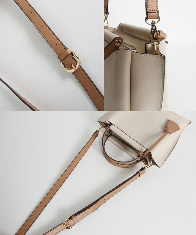 2WAYショルダー＆キーチャーム付きバッグ