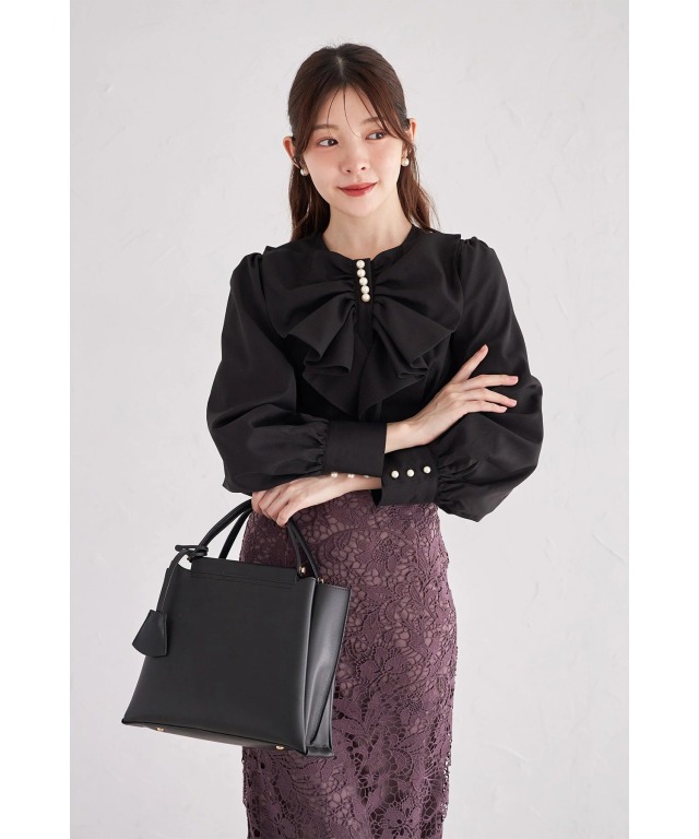 2WAYショルダー＆キーチャーム付きバッグ