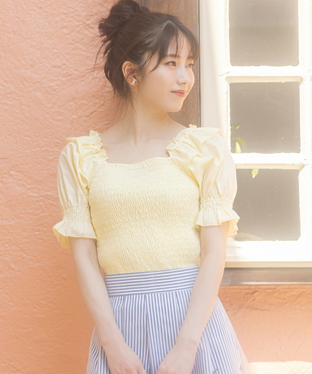 可憐に咲くフラワーチェックプリントふわふわ起毛セットアップ 泉里香 ...