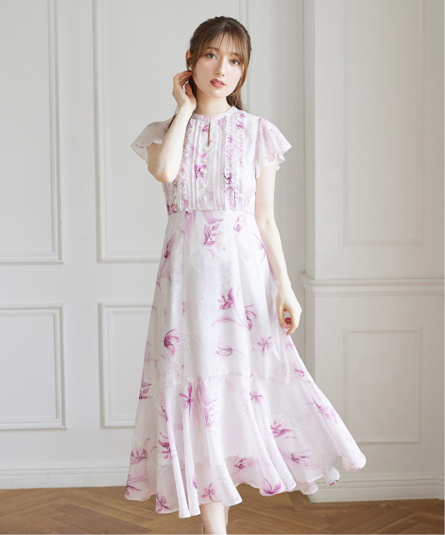 127★メゾピアノ　豪華プリンセス　薔薇とリボン　フリフリドレス　ワンピース90 魔法少女フリルワンピースセット | Maiden's Rêve