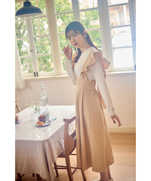 lelill レリル　2wayジャンパースカート lelill レリル 2wayジャンパースカート