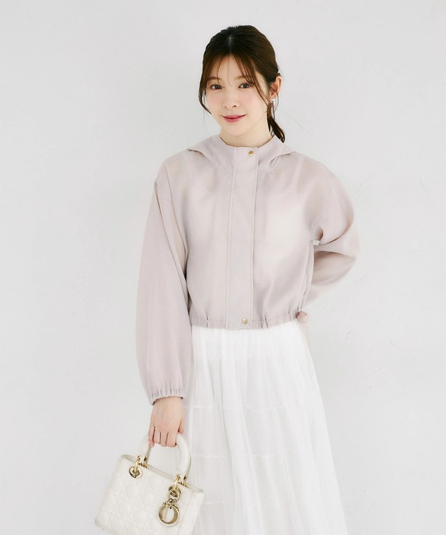 Basic tone clothes ベーシックトーンクローゼットニットパーカー セール】【ZOZO限定アイテム】畦編配色レイヤードヘンリーパーカー