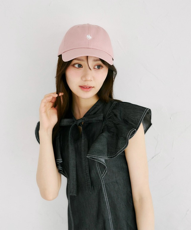 POLOセレクト】ロゴ刺繍入りキャップ