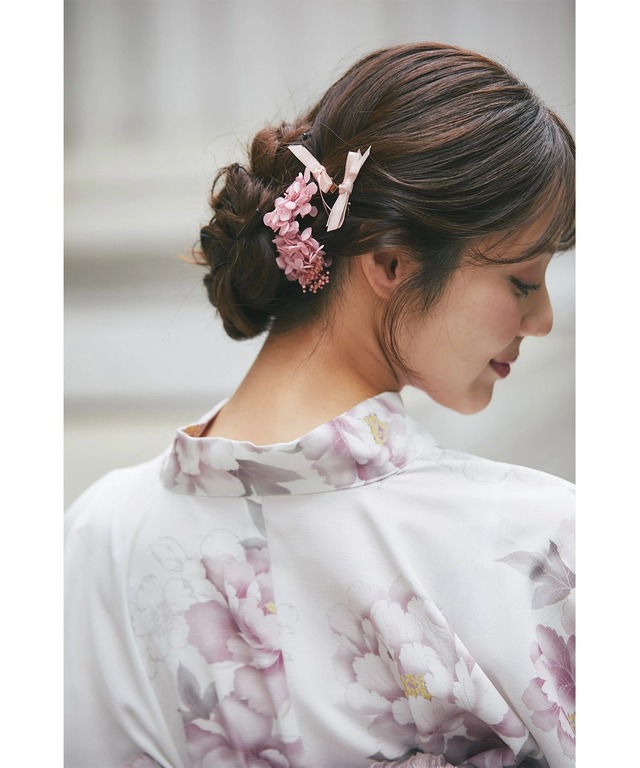 フラワー×リボンヘアアクセサリーセット