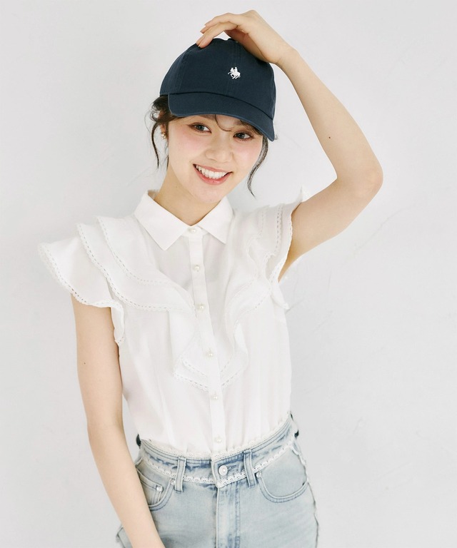 POLOセレクト】ロゴ刺繍入りキャップ