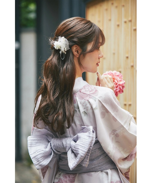 フラワー×パールピンヘアアクセサリーセット