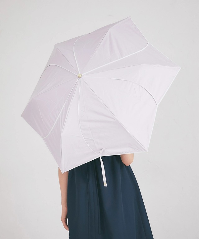 晴雨兼用♪遮光UVカット3段式バイカラーフラワーカット傘