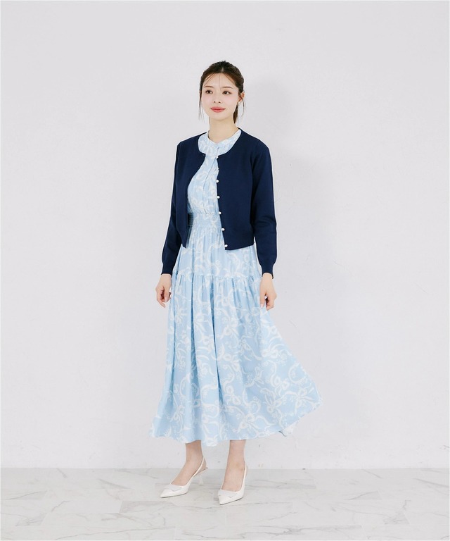 ☆tocco☆ UVカット＆接触冷感＆ハンドウォッシュ♪ビジュー釦カーディガン