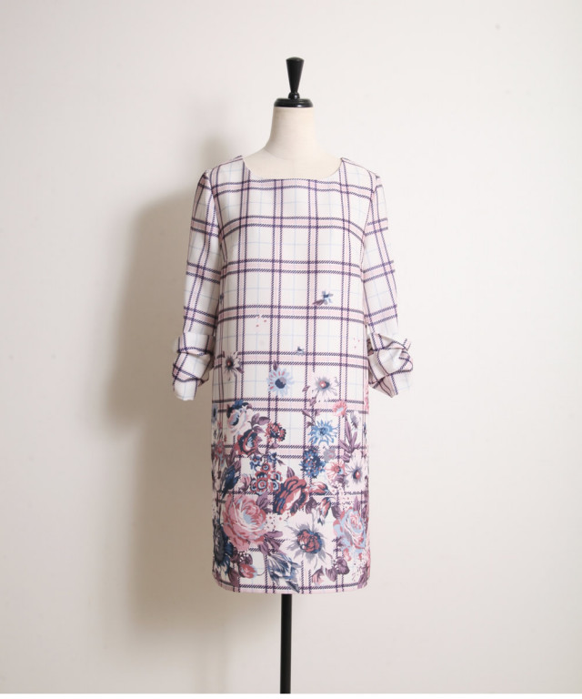 ストラ新品⭐️泉里香着⭐️テンセルリネン袖ボリュームワンピース麻 