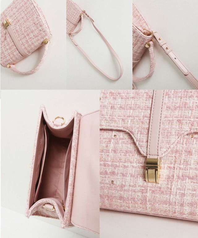 【日本未発売】TORY BURCH ツイード 2way ハンドバッグ ショルダー TORY BURCH トリーバーチ 155619 ハンドバッグ Mini Swing Bag