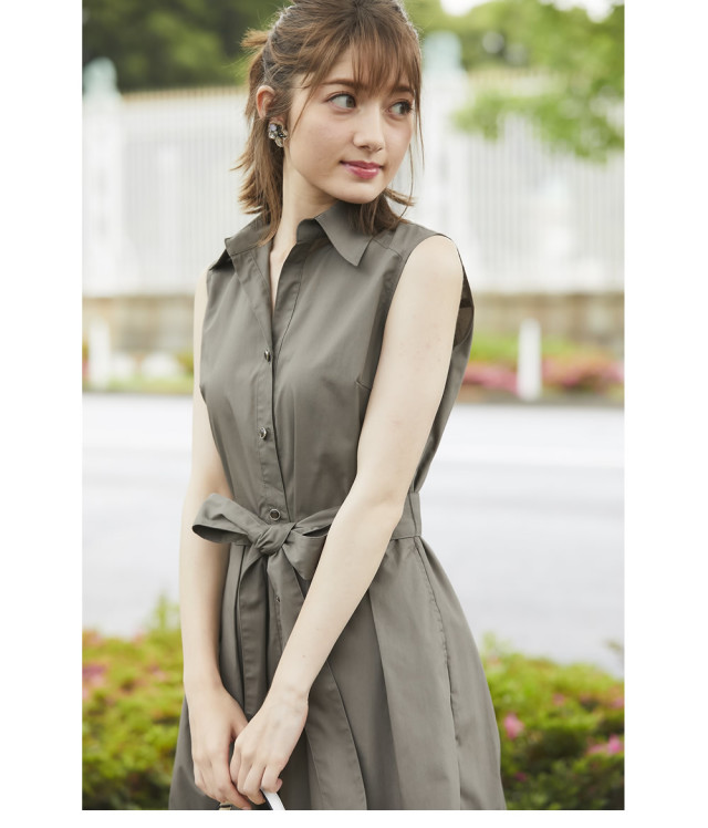 ERMANNO SCERVINO ノースリーブワンピース 40 【公式通販】