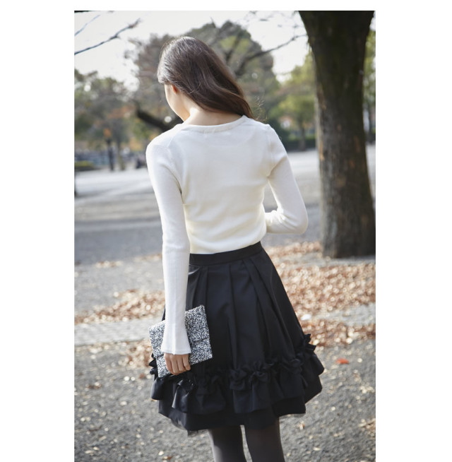 裾フリル付きボリュームスカート 1月26日再販開始!! 【julas 