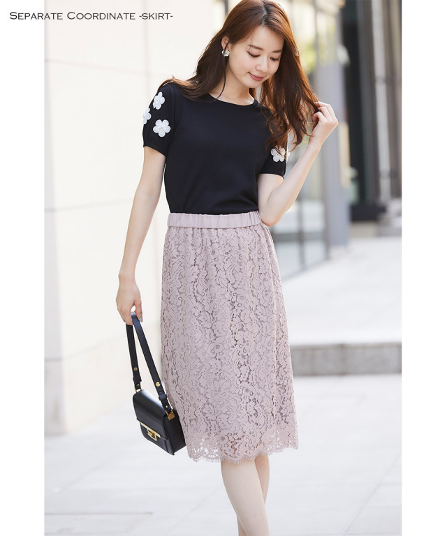 良好 import Rossa インポートロッサ ロング タイト スカート サイズ  