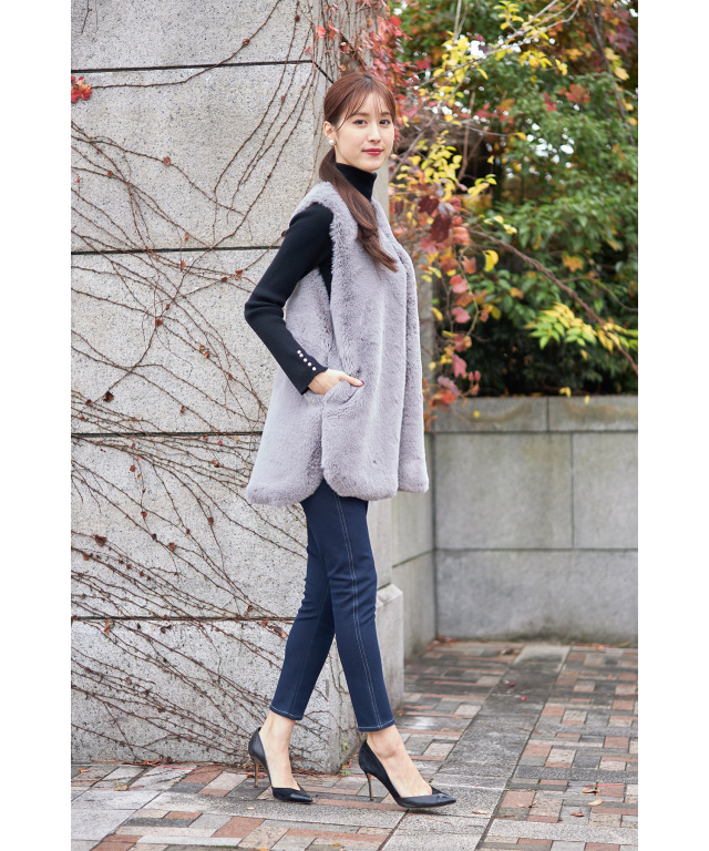 goa セットアップ2着 ファーポンチョ ベルト まとめ売り（ベイクルーズ  