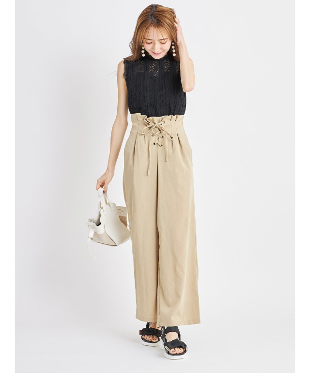 ※【専用】ゆっこ姉ちゃん様ボヘミアンズ　リネンツイルパンツ（写真追加、追記あり） リネン セットアップ パンツ トップス レディース カジュアル