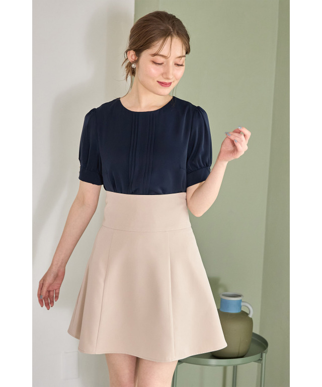 【女子力ＵＰ☆国内発】LVバックステージ ミニ バレッタ 2セット パールビジュー付きフラワー刺繍カーディガン