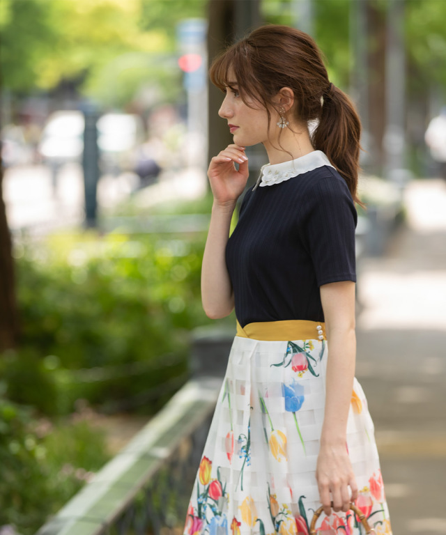 REYC リック ブラック RYT-218-005 フラワー刺繍 ショートスリーブ トップス ブラック 38 トップス コットン レディース 中古 楽天市場】REYC リック ブラック RYT-218-005 フラワー刺繍