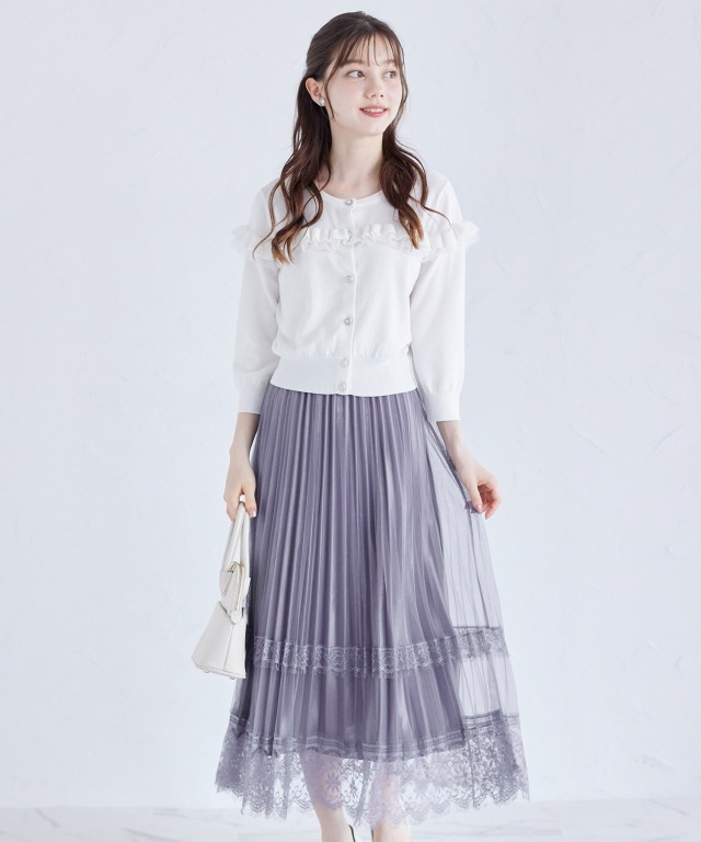 ensuite #プリーツフレアスカート 2号 ensuite #プリーツフレア  