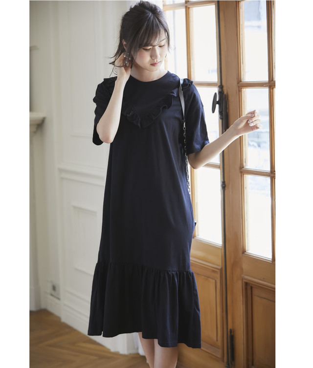 フリル付きマキシドレス S/M Leja LEJA | LINE Official Account