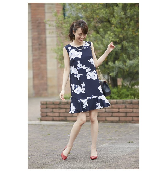 爽やかフレーバーフラワーワンピース 【livina リヴィナ】 tocco 