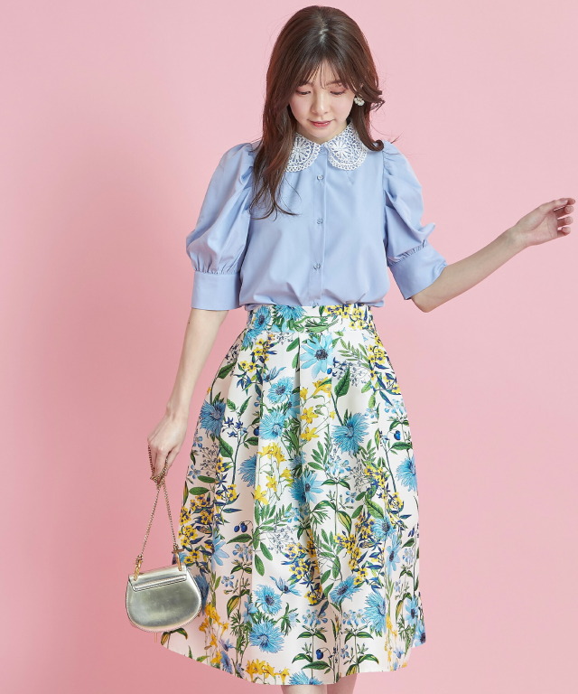YAECAタックキュロットHARRY JAMES JUNGLE（YAECA WRITE ギャザー 