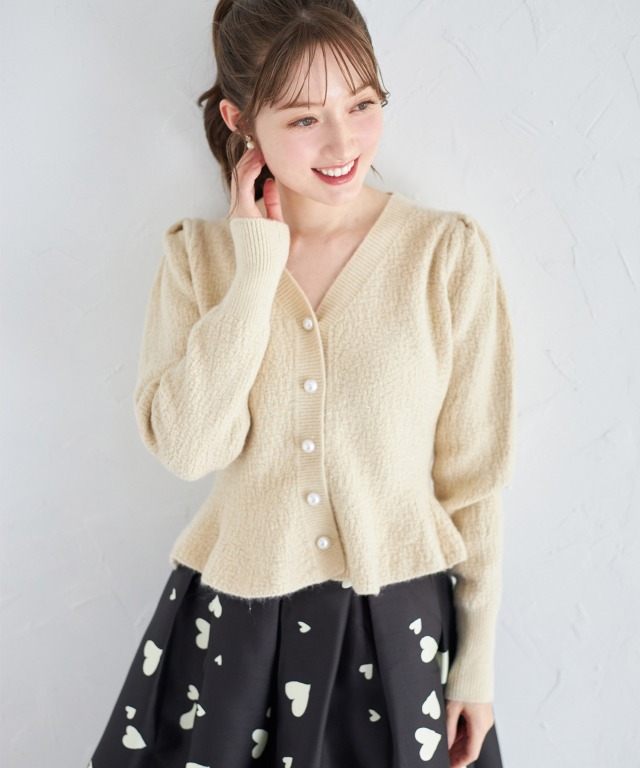 フランシュリッペカーディガン猫ワッペン 余す 