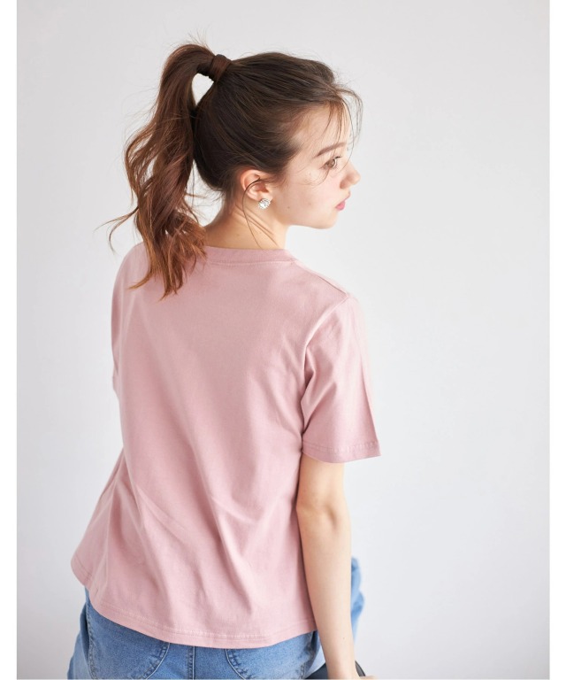 にこちょこ様注文ページ リボンビジュー付きTシャツ