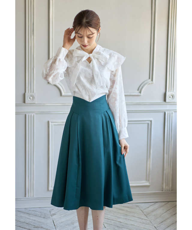 chesty フレアスカート 連休SALE❗️chesty フレアスカート タック  