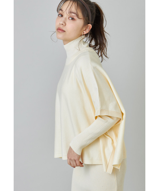 アンサンブルニットワンピース 