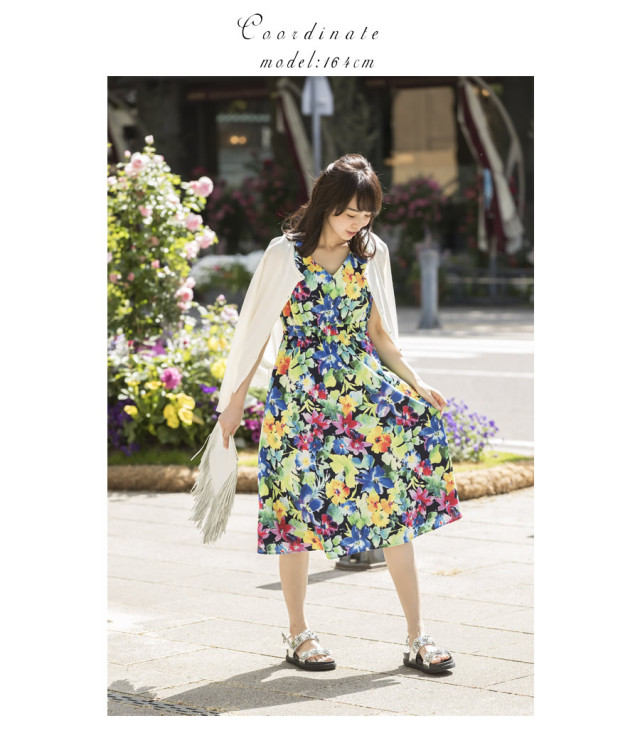 トロピカルsummerワンピース　見本 トロピカルsummerワンピース見本
